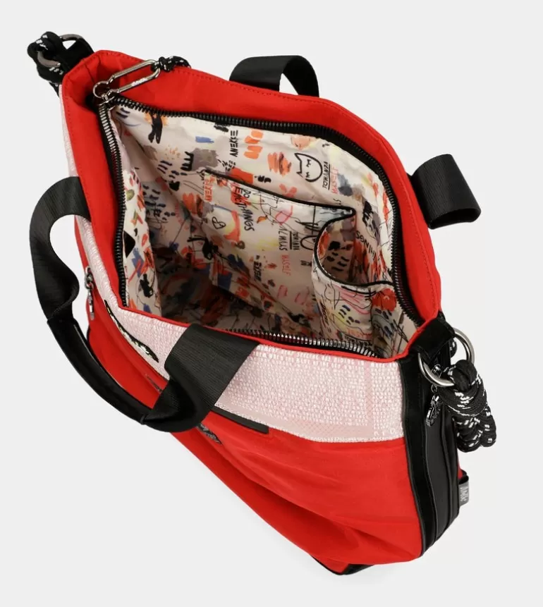 Nature Colors Red Shopper Bag | Anekke Hot