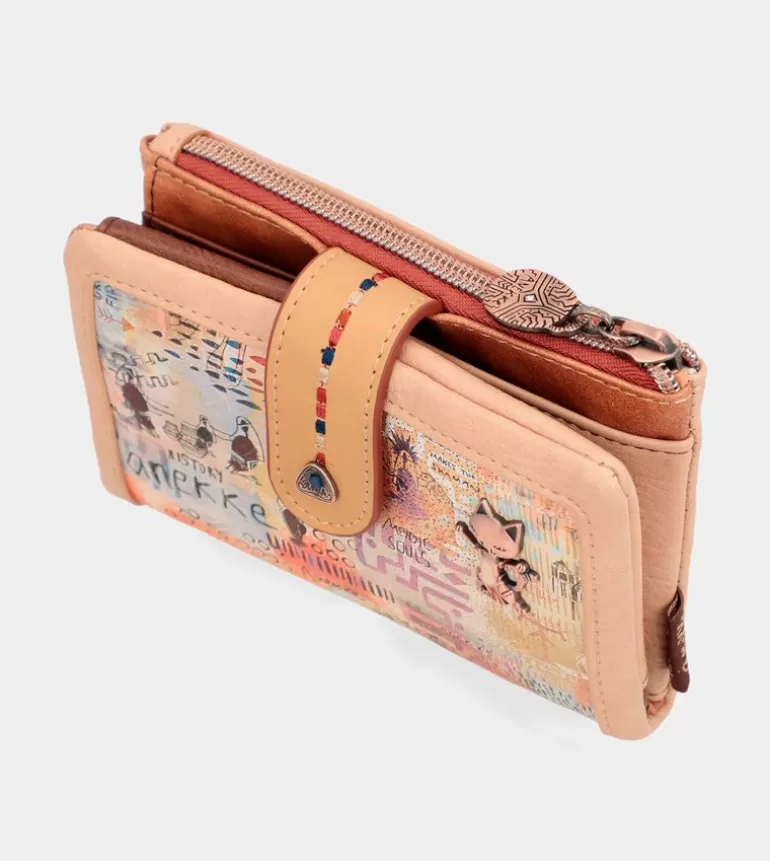 tribe_medium_brown_rfid_wallet_3.webp Tribe Medium Brown Rfid Wallet | Anekke Store