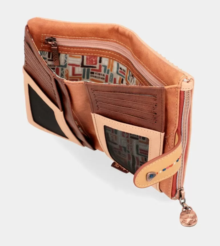 tribe_medium_brown_rfid_wallet_6.webp Tribe Medium Brown Rfid Wallet | Anekke Store