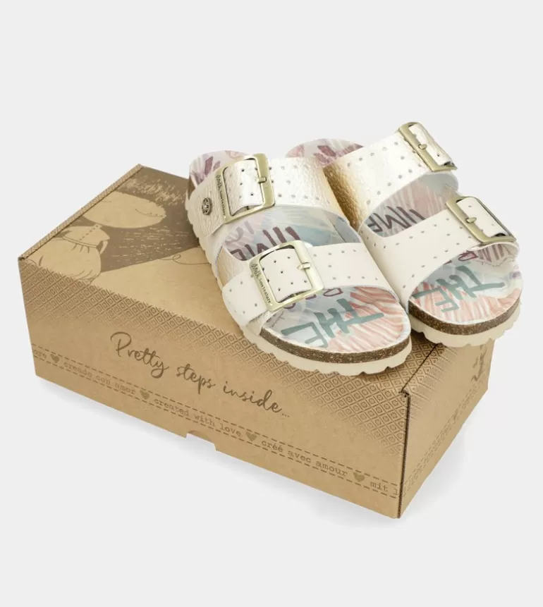 womens_gold_bio_sandals_5.webp Women'S Gold Bio Sandals | Anekke Best Sale